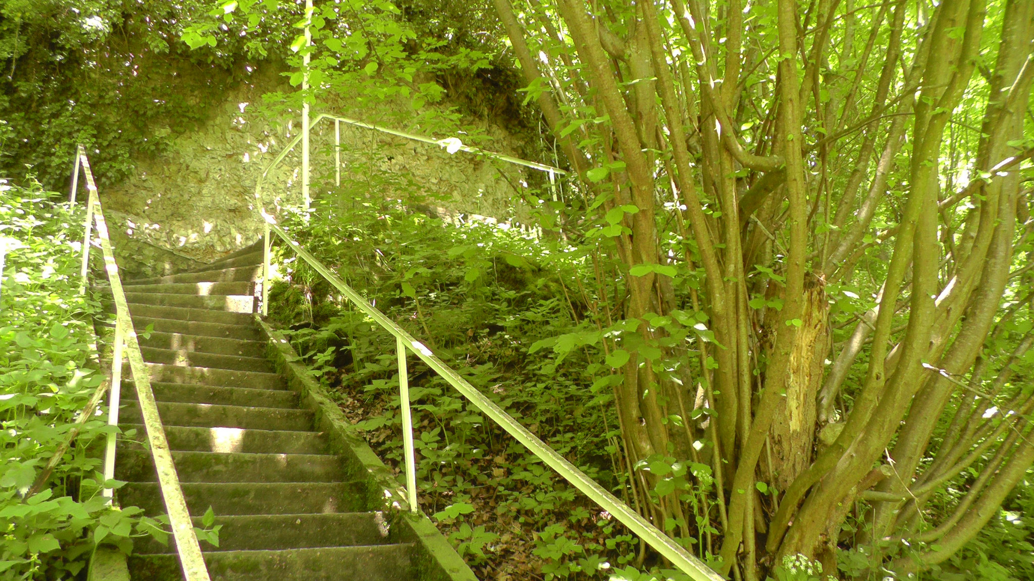 Aufgang zum Arco Schlösschen.